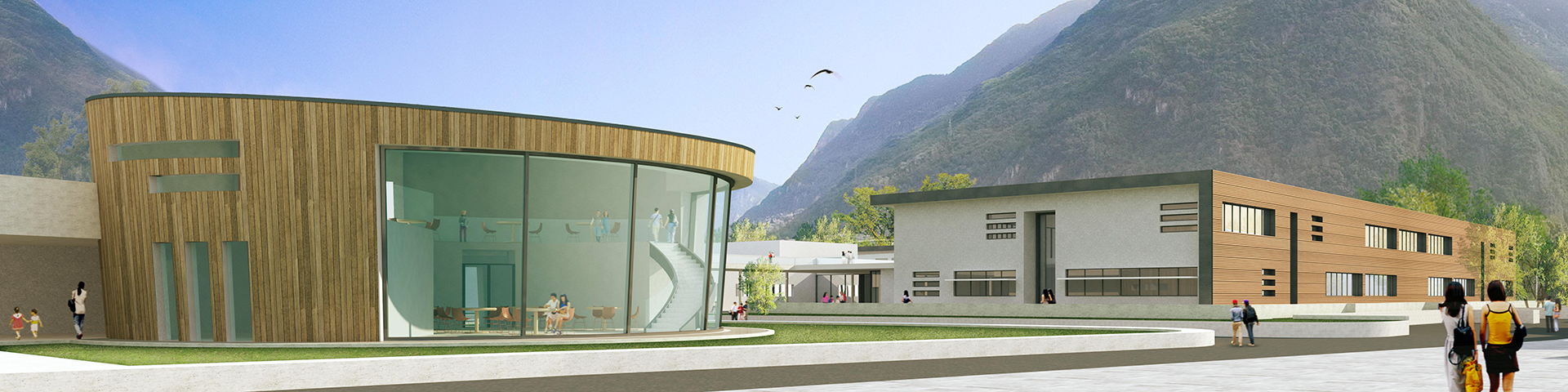 Campus scolastico Bellinzona in Svizzera