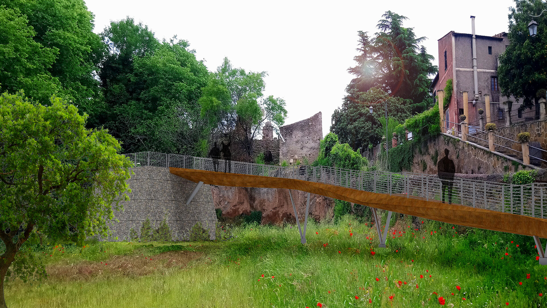 Nuovo accesso a Villa Adriana a Tivoli