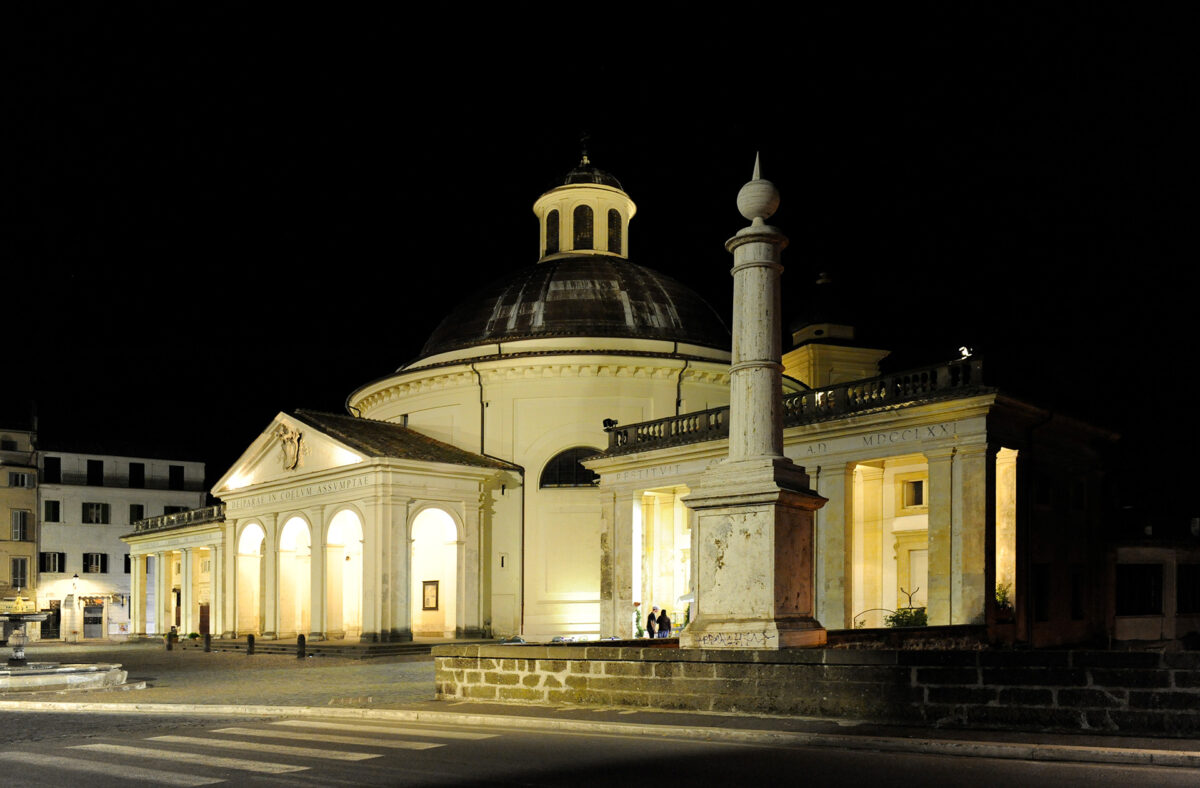 Recupero e illuminazione centro storico di Ariccia